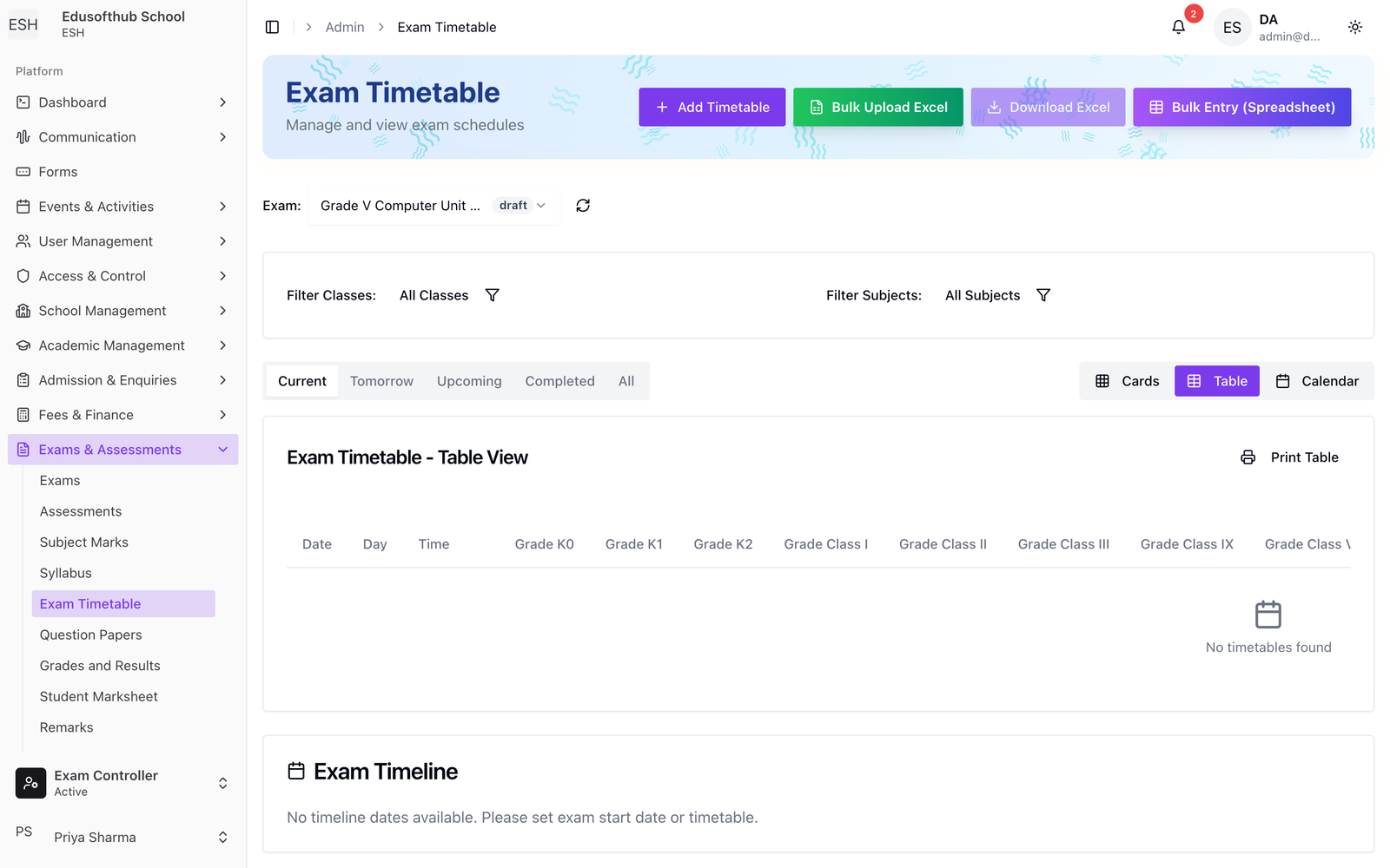 EduSoftHub Academic & Board System Screenshot 4