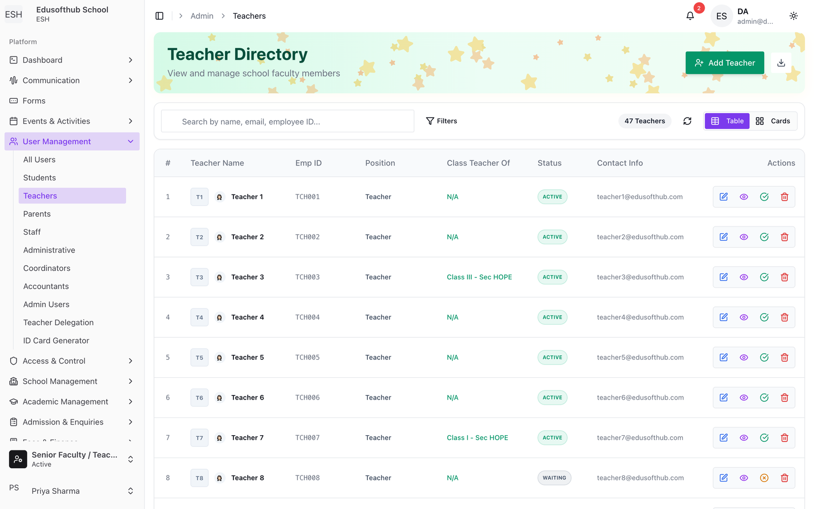 EduSoftHub Campus Administration Suite Screenshot 3
